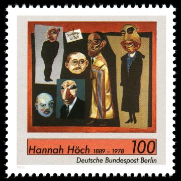 briefmarke hannh hoech